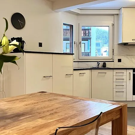 Apartment Furnished Platz Close To Wef Davos